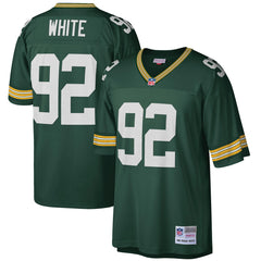 Reggie White  Big & Tall 1996 Retired Player Replica Jersey - Green Bay Packers