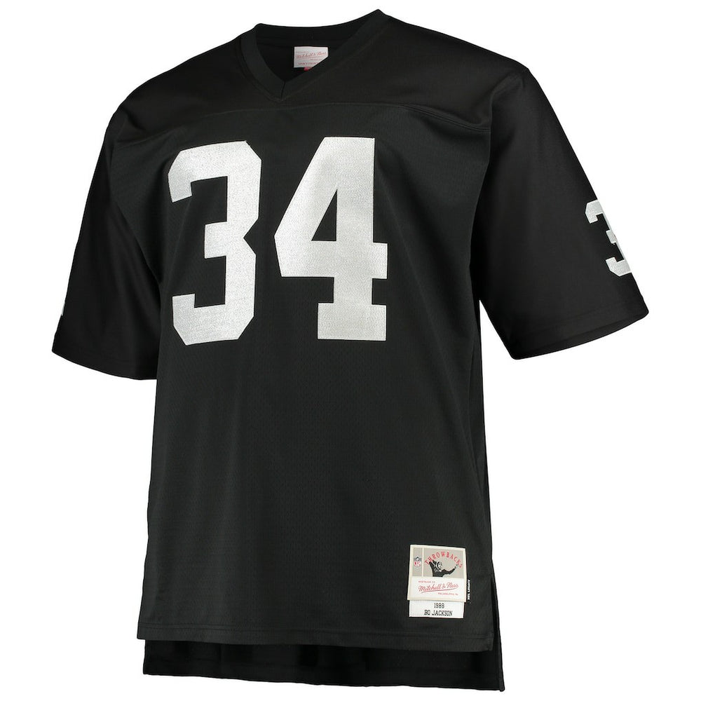 Bo Jackson  Big & Tall 1988 Retired Player Replica Jersey - Las Vegas Raiders