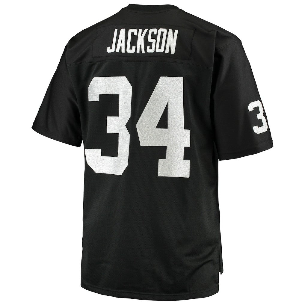 Bo Jackson  Big & Tall 1988 Retired Player Replica Jersey - Las Vegas Raiders