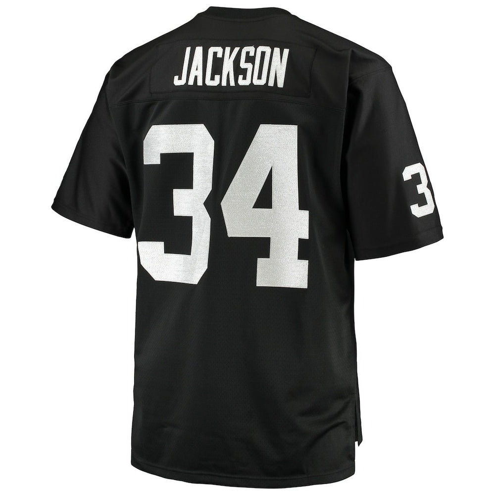 Bo Jackson  Big & Tall 1988 Retired Player Replica Jersey - Las Vegas Raiders
