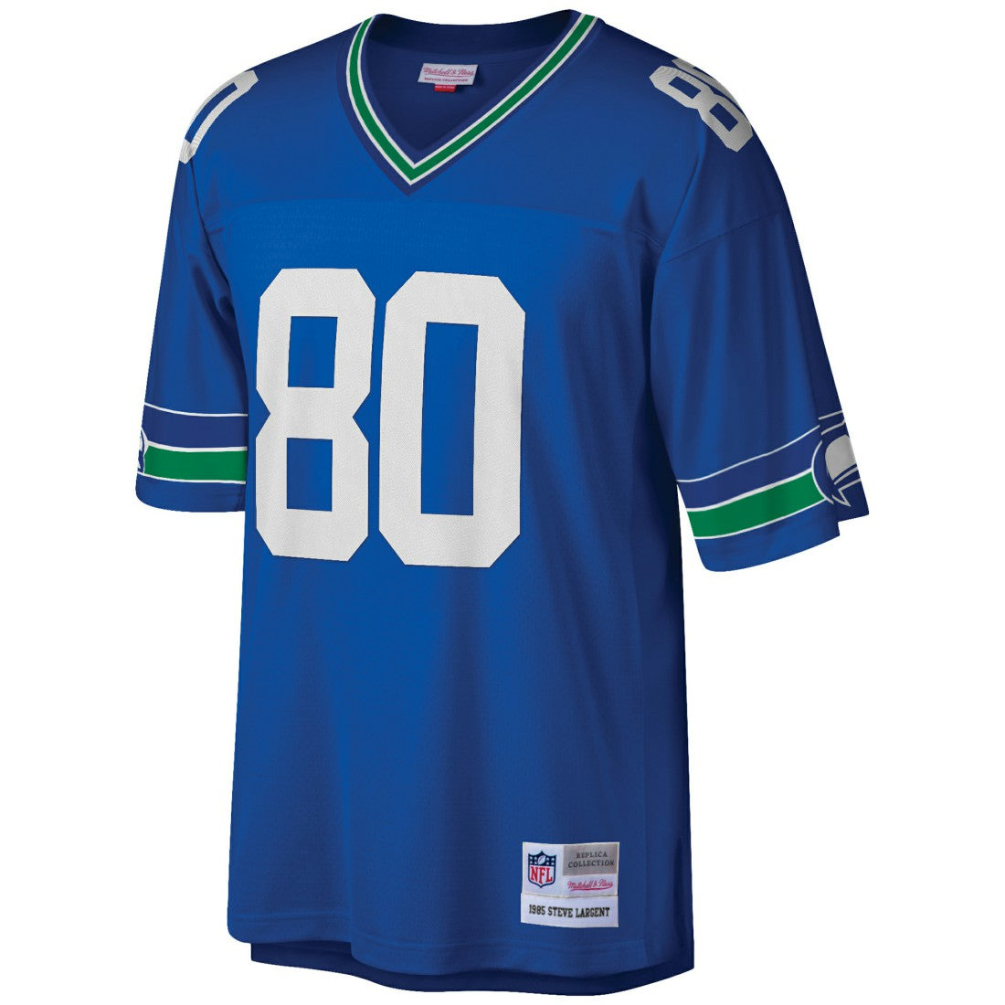 Steve Largent  Big & Tall 1985 Retired Player Replica Jersey - Seattle Seahawks