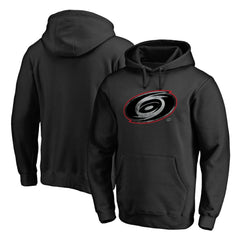 NHL Black Carolina Hurricanes Core Smoke Pullover Hoodie