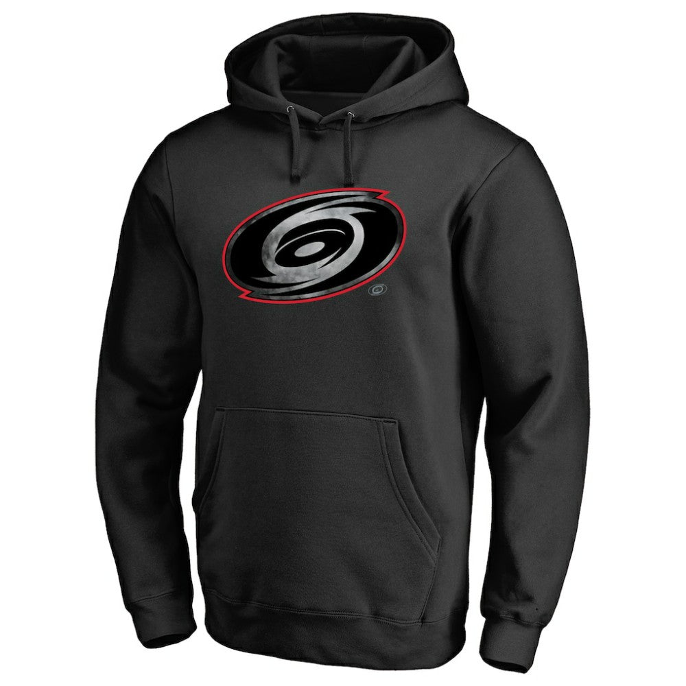 NHL Black Carolina Hurricanes Core Smoke Pullover Hoodie