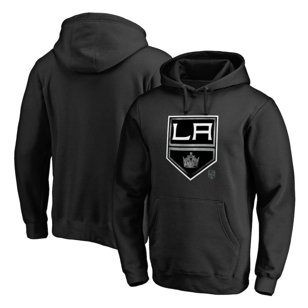 NHL Black Los Angeles Kings Core Smoke Pullover Hoodie