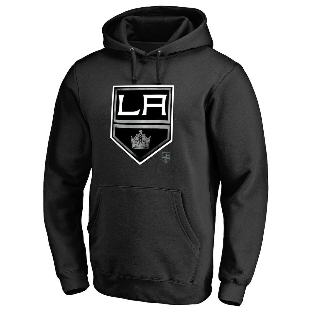 NHL Black Los Angeles Kings Core Smoke Pullover Hoodie