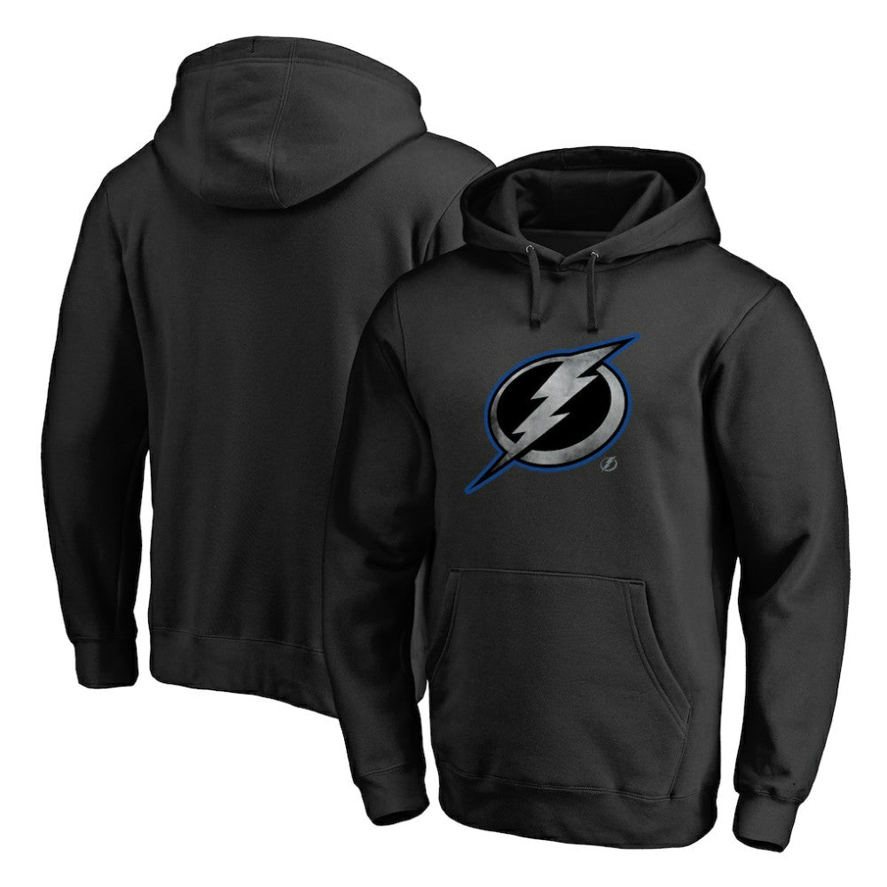 NHL Black Tampa Bay Lightning Core Smoke Pullover Hoodie