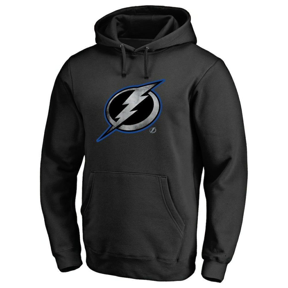 NHL Black Tampa Bay Lightning Core Smoke Pullover Hoodie