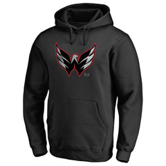 NHL Black Washington Capitals Core Smoke Pullover Hoodie