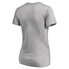NHL Heather Gray Los Angeles Kings Women's Team Alternate V-Neck T-Shirt