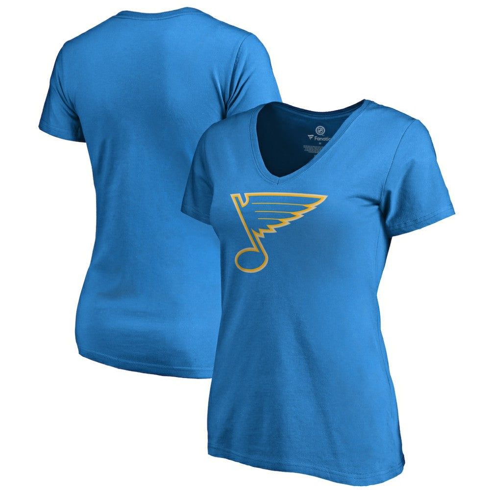 NHL Blue St. Louis Blues Women's Team Alternate V-Neck T-Shirt