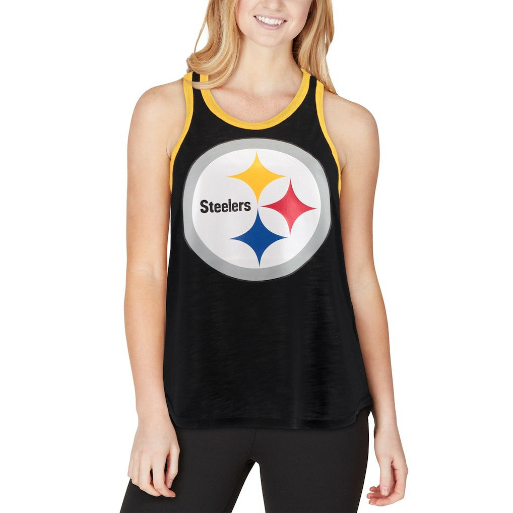 G-III 4Her by Carl Banks Women's Tater Tank Top - Pittsburgh Steelers