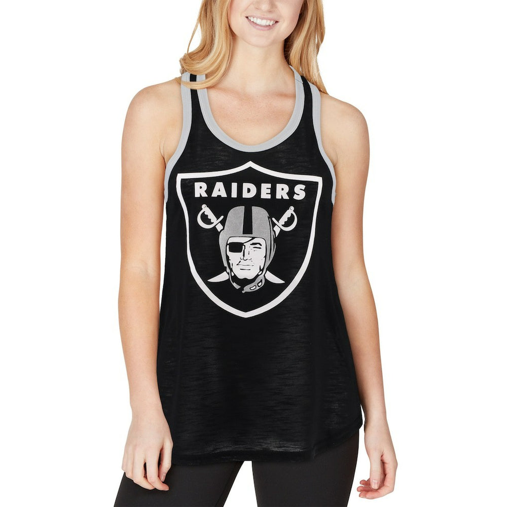 G-III 4Her by Carl Banks Women's Tater Tank Top - Las Vegas Raiders