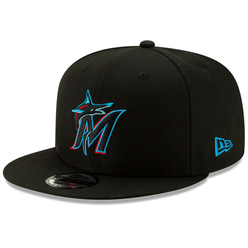 MLB Miami Marlins New Era Team Color 9FIFTY Snapback Hat