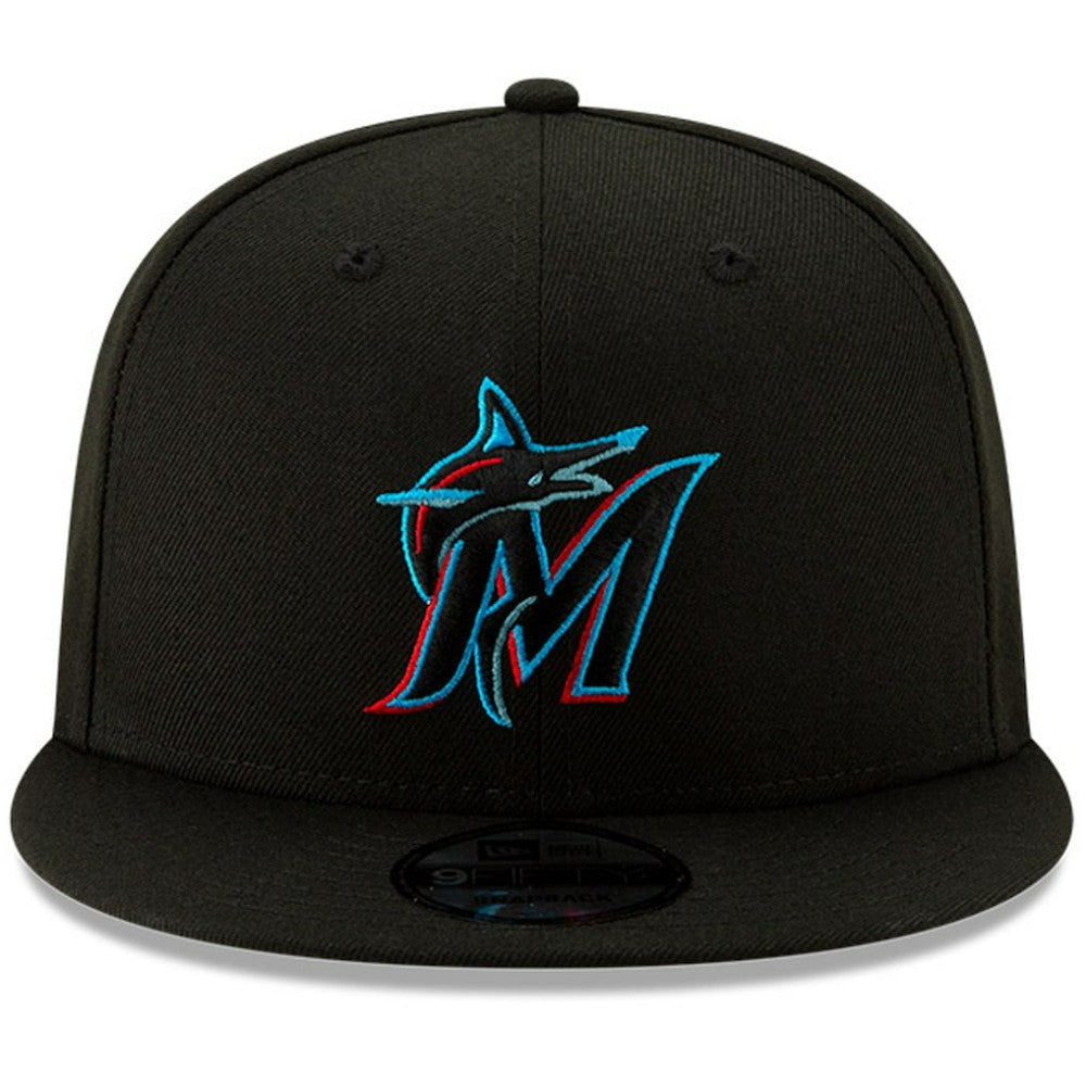MLB Miami Marlins New Era Team Color 9FIFTY Snapback Hat