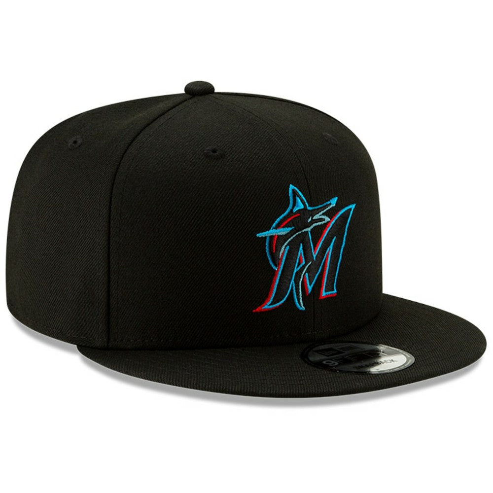 MLB Miami Marlins New Era Team Color 9FIFTY Snapback Hat