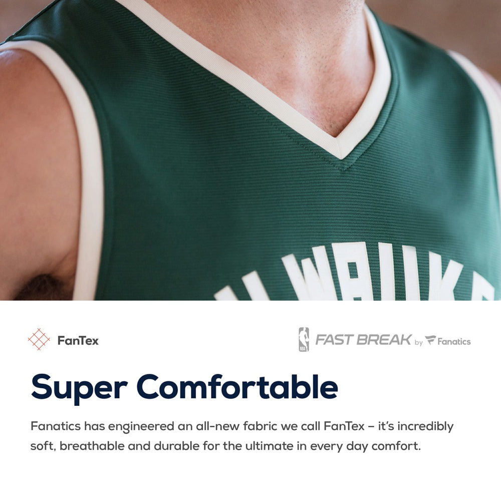 NBA Pat Connaughton Milwaukee Bucks Fast Break Replica Jersey