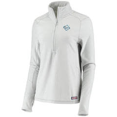 MLB Tampa Bay Rays Vineyard Vines Women's Performance Grid Half-Zip Pullover Top