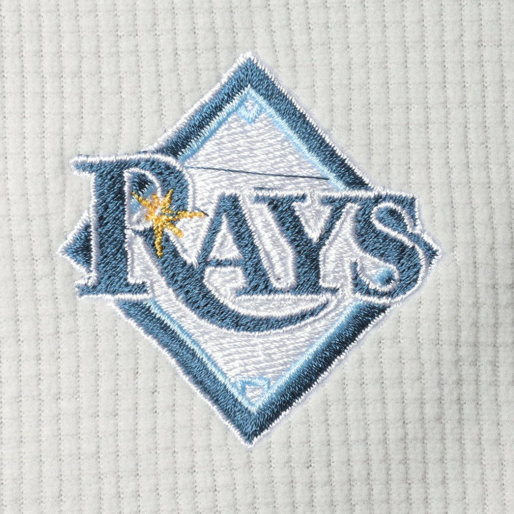 MLB Tampa Bay Rays Vineyard Vines Women's Performance Grid Half-Zip Pullover Top