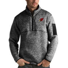 Antigua Fortune Quarter-Zip Pullover Jacket - Arizona Cardinals