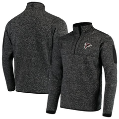 Antigua Fortune Quarter-Zip Pullover Jacket - Atlanta Falcons