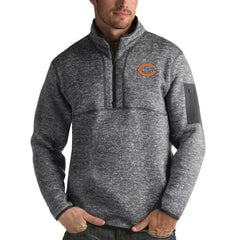 Antigua Fortune Quarter-Zip Pullover Jacket - Chicago Bears