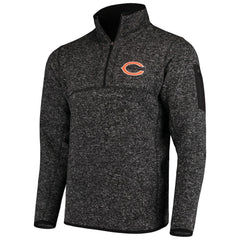 Antigua Fortune Quarter-Zip Pullover Jacket - Chicago Bears