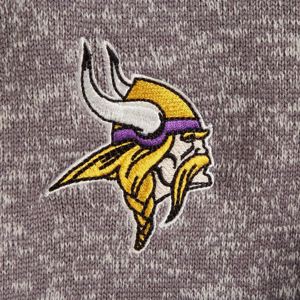 Antigua Fortune Quarter-Zip Pullover Jacket - Minnesota Vikings