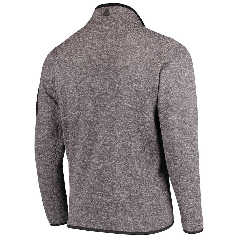 Antigua Fortune Quarter-Zip Pullover Jacket - New England Patriots