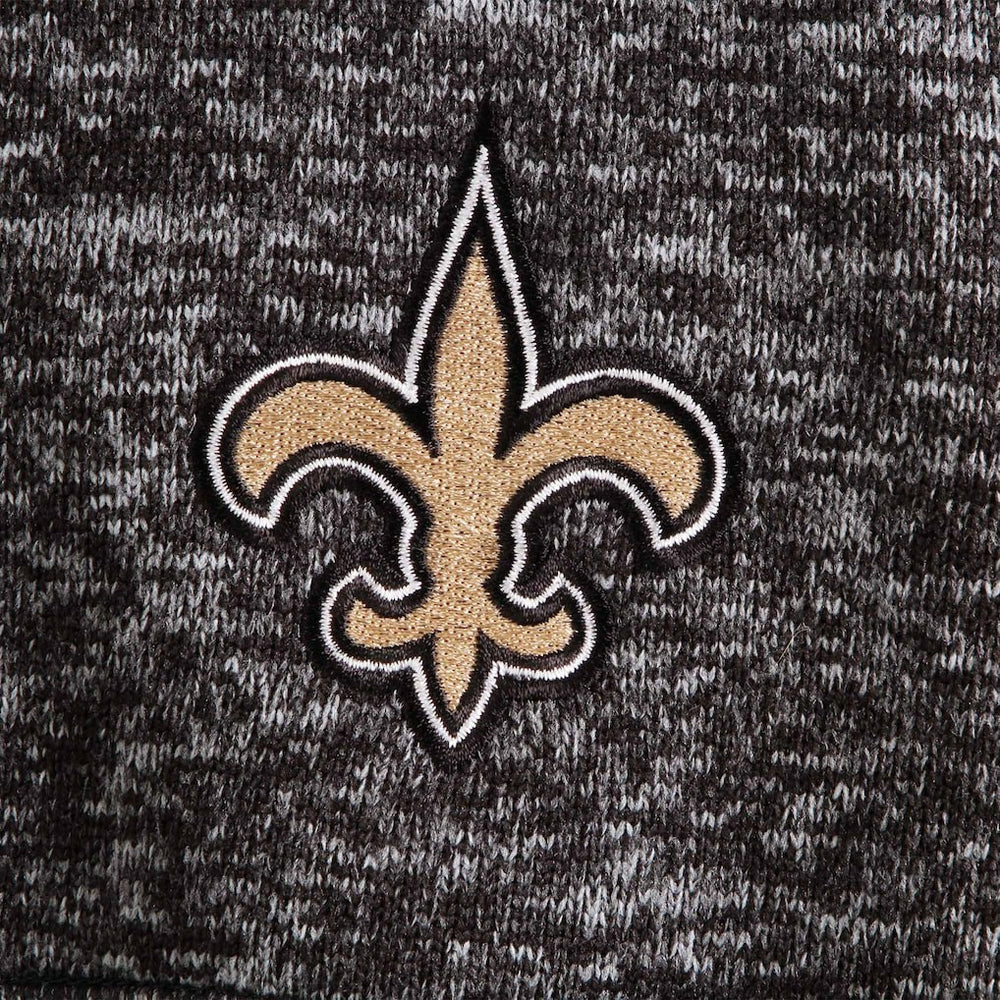 Antigua Fortune Quarter-Zip Pullover Jacket - New Orleans Saints