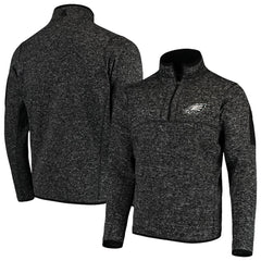 Antigua Fortune Quarter-Zip Pullover Jacket - Philadelphia Eagles
