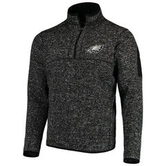 Antigua Fortune Quarter-Zip Pullover Jacket - Philadelphia Eagles