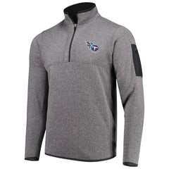 Antigua Fortune Quarter-Zip Pullover Jacket - Tennessee Titans