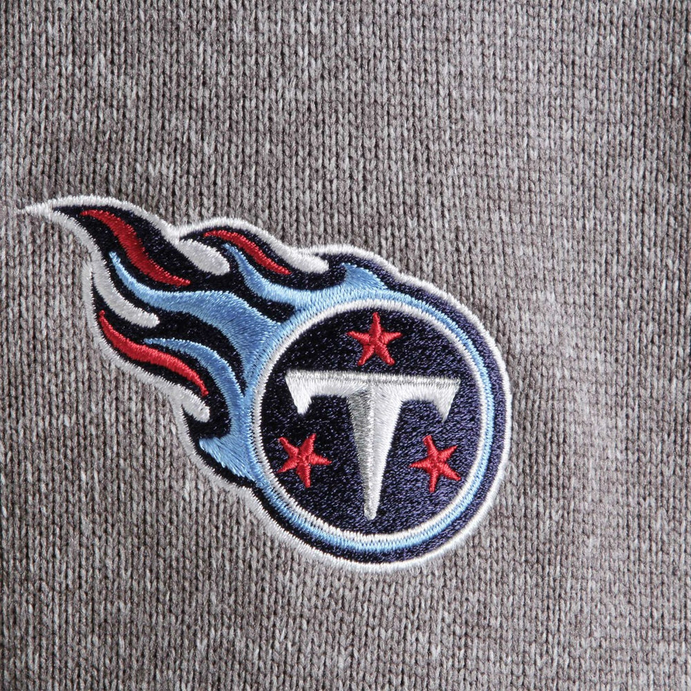 Antigua Fortune Quarter-Zip Pullover Jacket - Tennessee Titans
