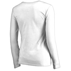 Women's Throwback Logo Long Sleeve V-Neck T-Shirt - San Francisco 49ers