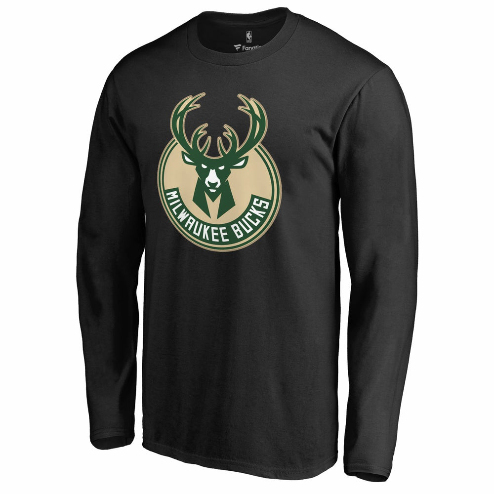 NBA Giannis Antetokounmpo Milwaukee Bucks Team Backer Name & Number Long Sleeve T-Shirt