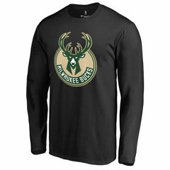 NBA Giannis Antetokounmpo Milwaukee Bucks Team Backer Name & Number Long Sleeve T-Shirt