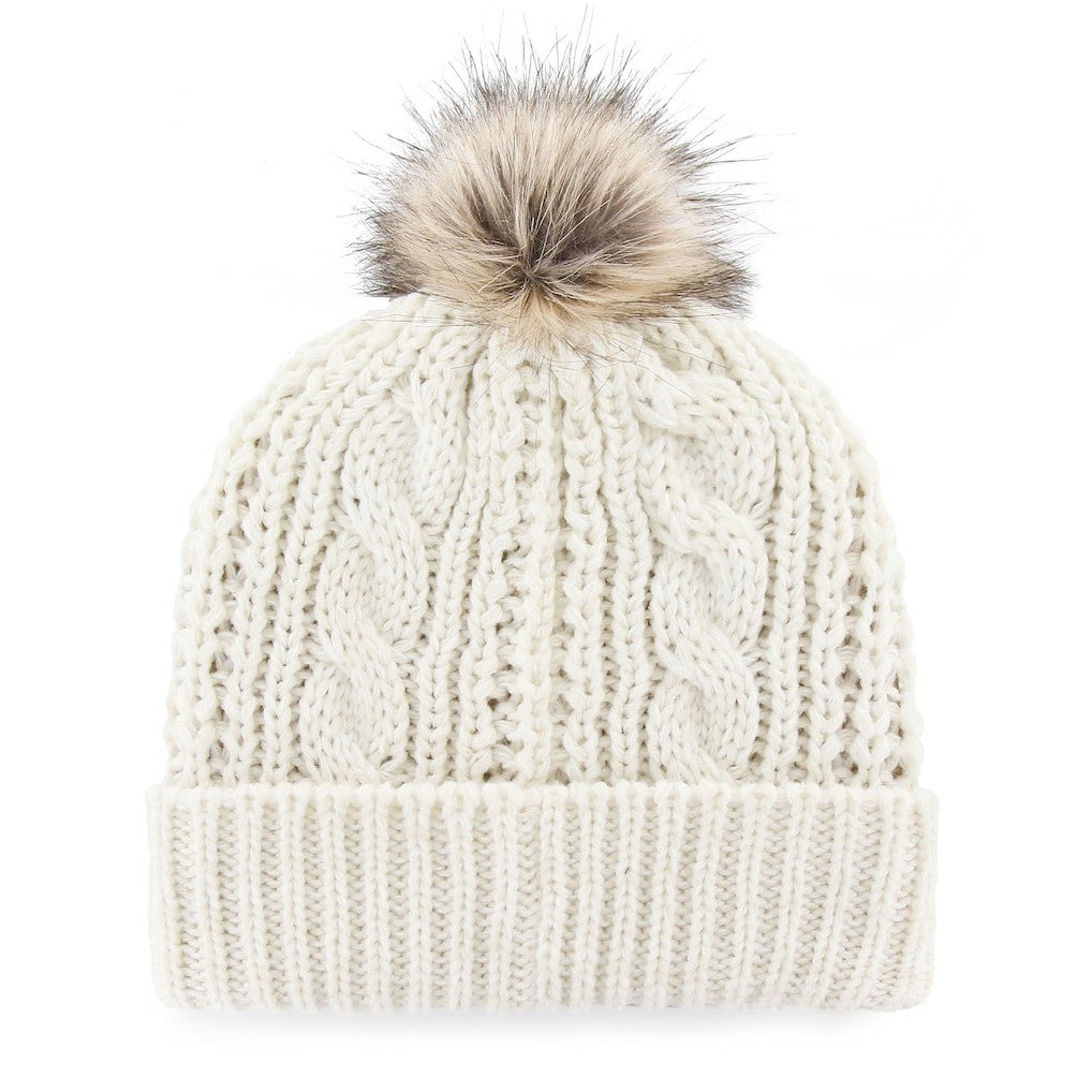 '47 Women's Meeko Cuffed Knit Hat With Pom - San Francisco 49ers