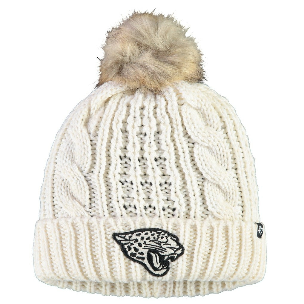 '47 Women's Meeko Cuffed Knit Hat With Pom - Jacksonville Jaguars