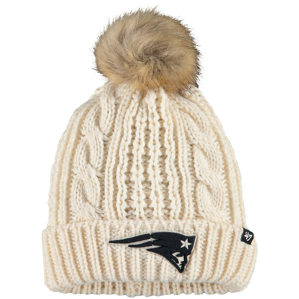 '47 Women's Meeko Cuffed Knit Hat - New England Patriots