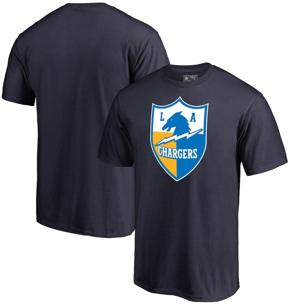 Vintage Shield Logo T-Shirt - Los Angeles Chargers