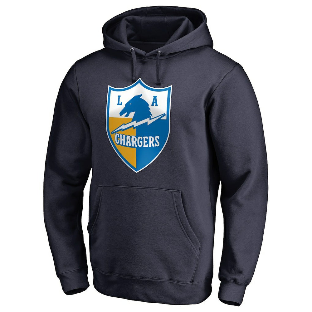 Vintage Shield Logo Pullover Hoodie - Los Angeles Chargers