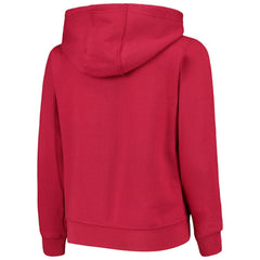 MLB Washington Nationals Youth Team Color Wordmark Full-Zip Hoodie