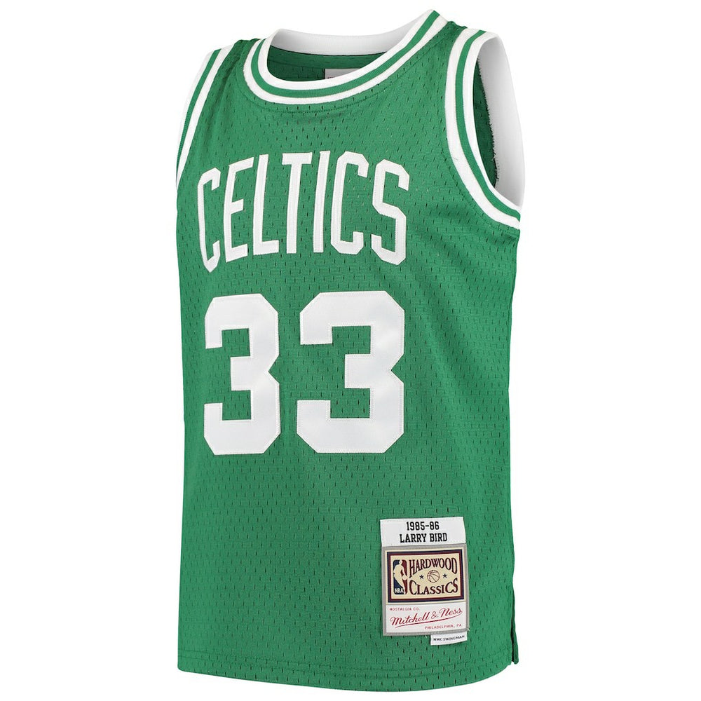NBA Larry Bird Boston Celtics Youth Hardwood Classics Swingman Throwback Jersey