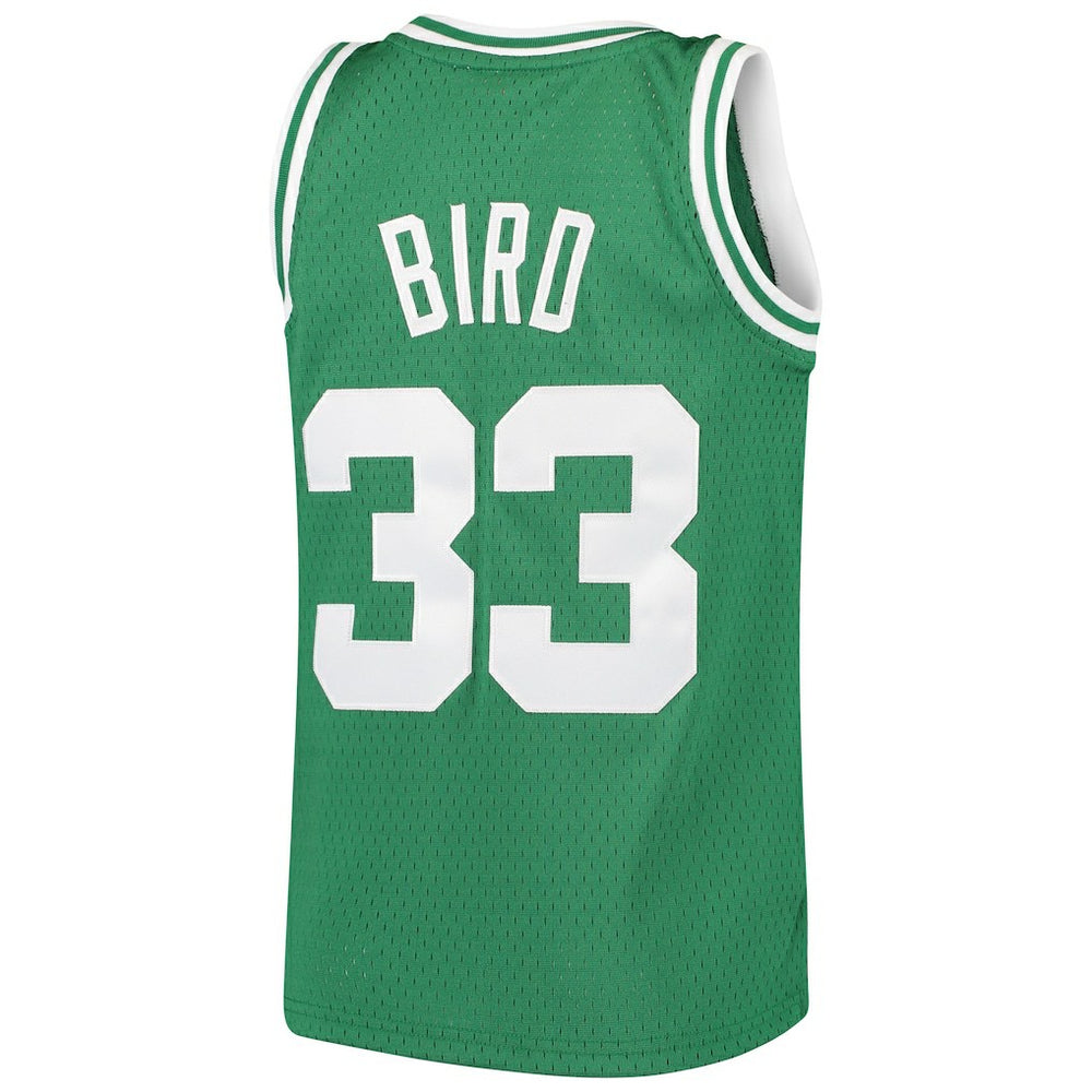 NBA Larry Bird Boston Celtics Youth Hardwood Classics Swingman Throwback Jersey