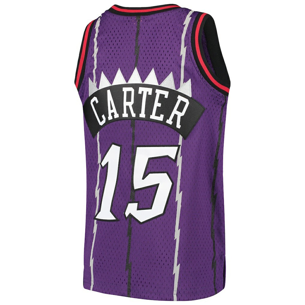 NBA Vince Carter Toronto Raptors Youth 1998/99 Hardwood Classics Swingman Throwback Jersey