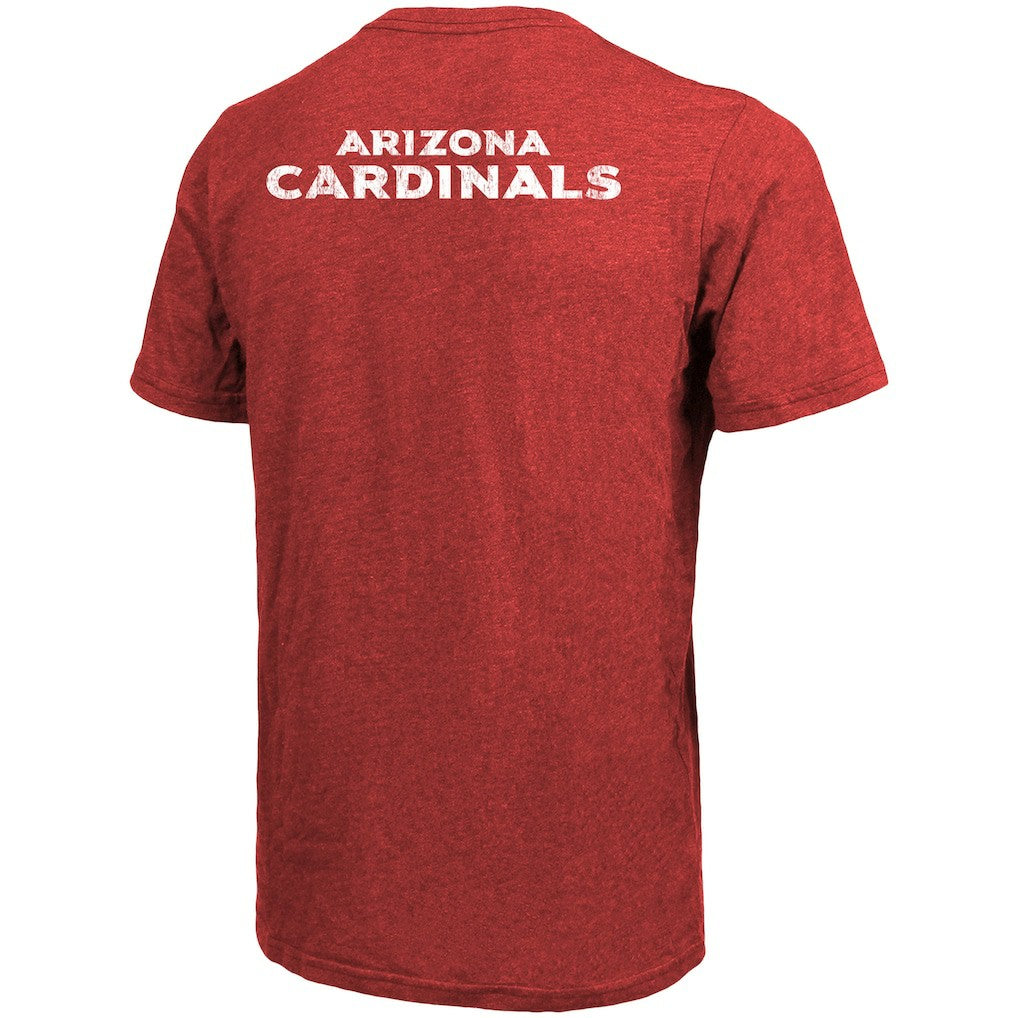 Majestic Threads Tri-Blend Pocket T-Shirt - Arizona Cardinals