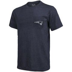 Majestic Threads Tri-Blend Pocket T-Shirt - New England Patriots