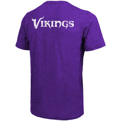 Majestic Threads Tri-Blend Pocket T-Shirt - Minnesota Vikings
