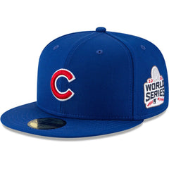 MLB Chicago Cubs New Era 2016 World Series Wool 59FIFTY Fitted Hat