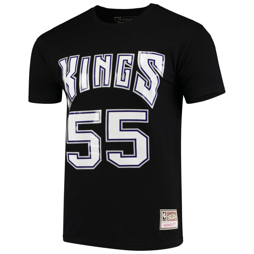 NBA Jason Williams Sacramento Kings Hardwood Classics Team Name & Number T-Shirt